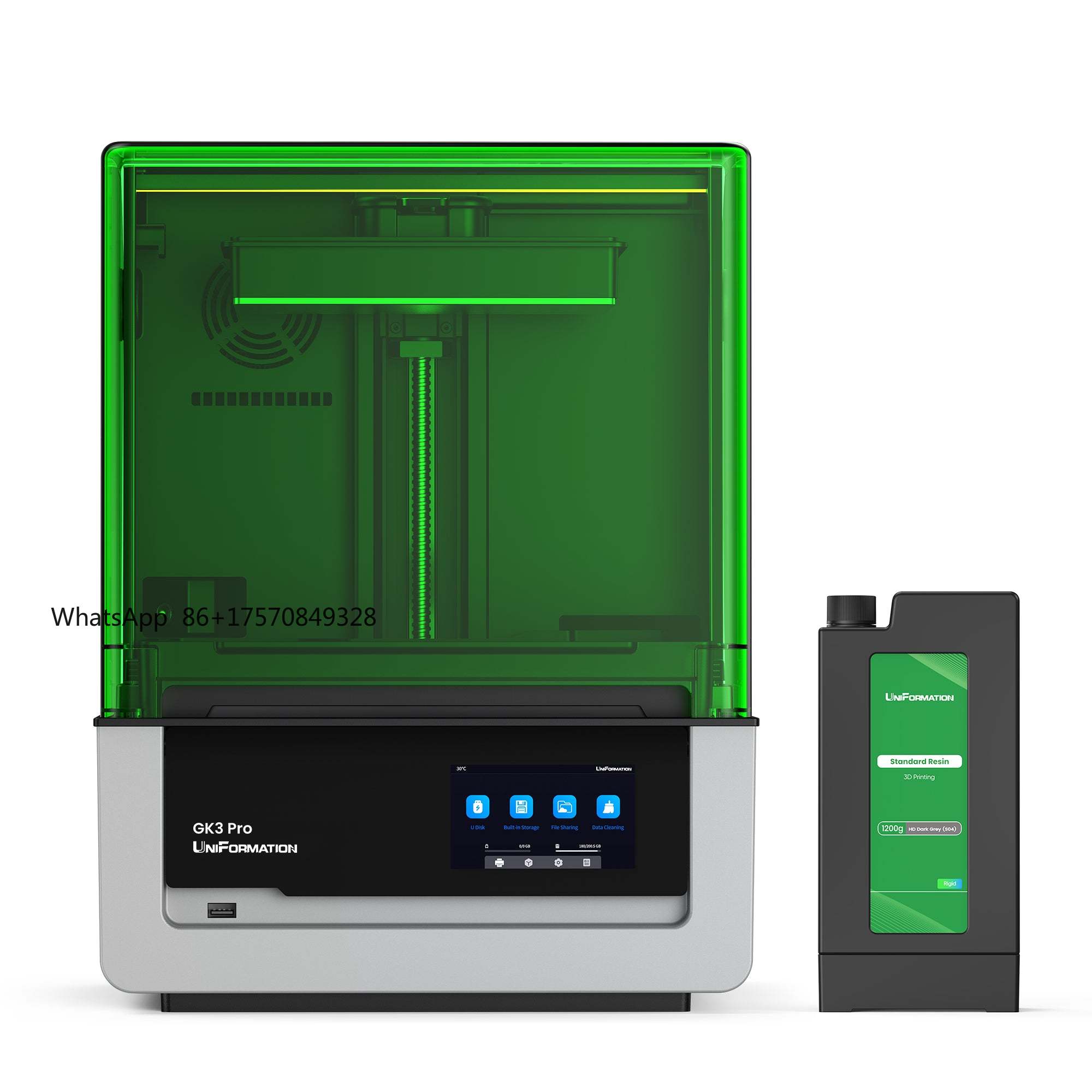 3D Printer Resin - 유니포머션 GK3 프로 레진 LCD 3D