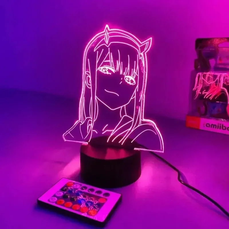 3D Printing Figure - 애니메이션 야간 조명 액션 피규어, 3D
