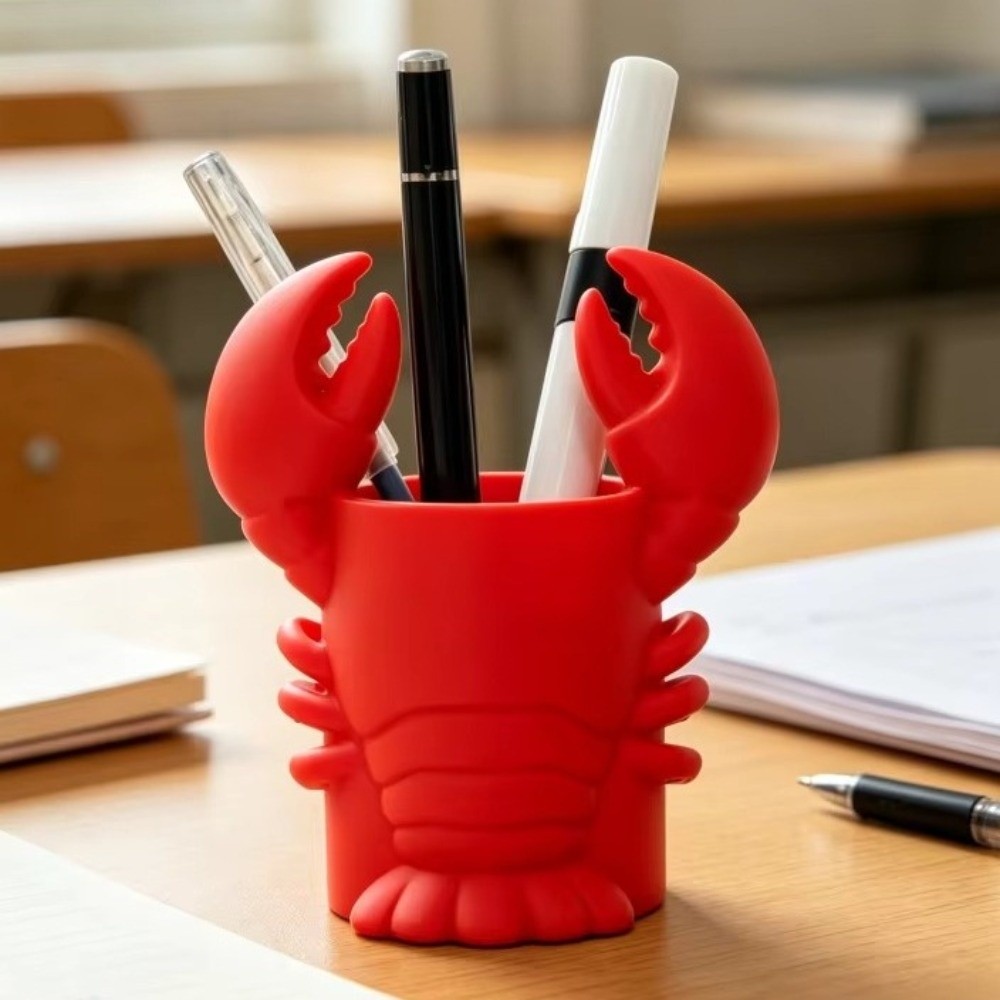 3D Printing Cafe - 참신한 3D 프린팅 바닷가재 모양 연필꽂이