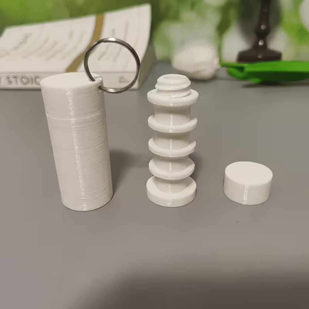 3D Printing Abs - 키링이 있는 휴대용 바느질 도구 가방,