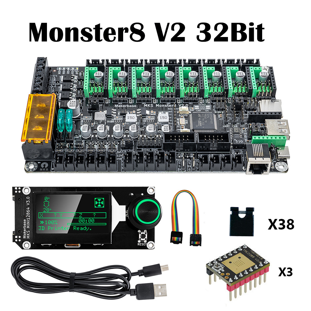 3D Printing Table - Makerbase MKS Monster8 V2 제어 보드,