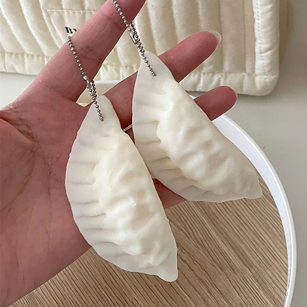 3D Printing Keychain - 미니 시뮬레이션 음식 만두 열쇠고리 스트레스
