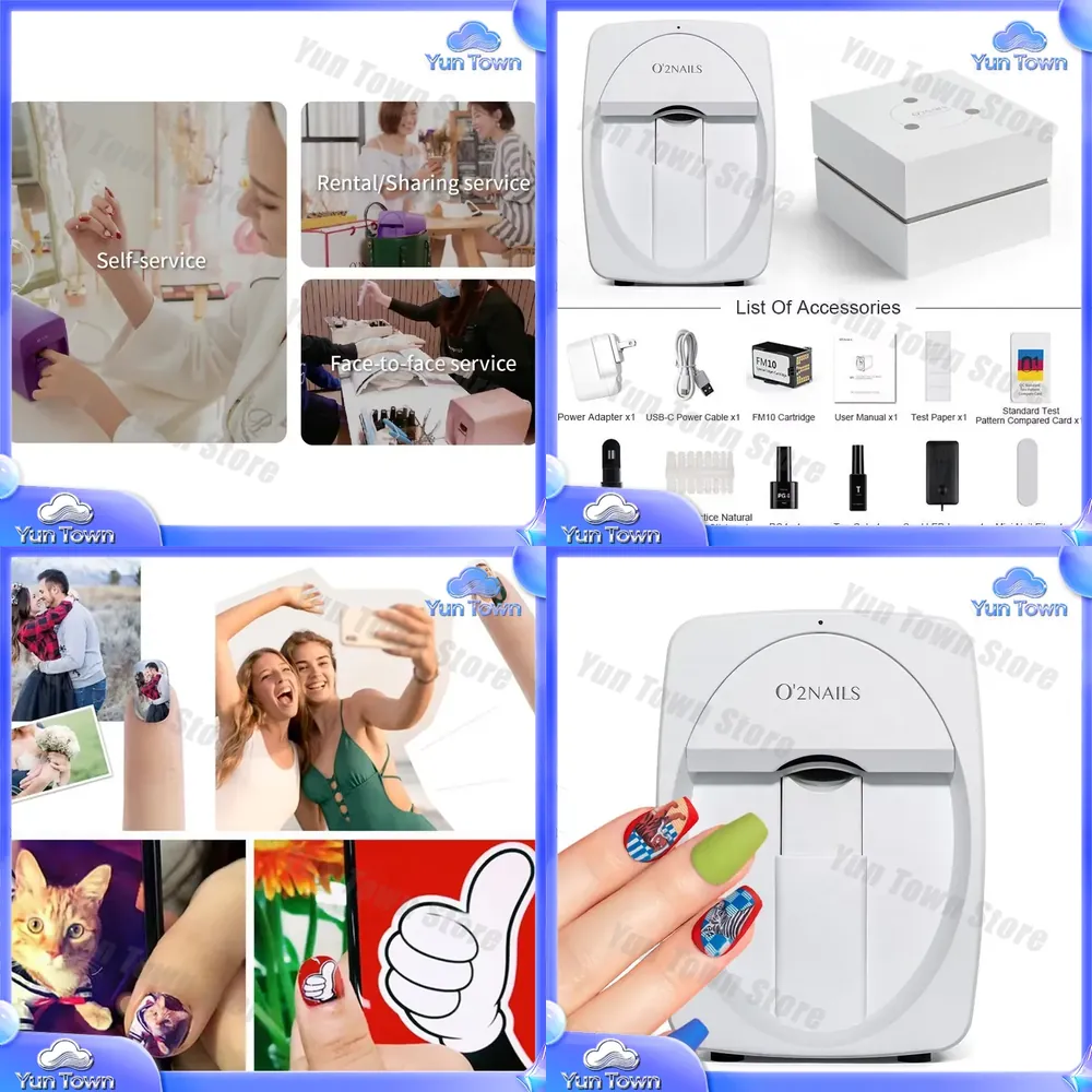 3D Printing Design Software - 휴대용 네일 프린터 WIFI 자동 3D