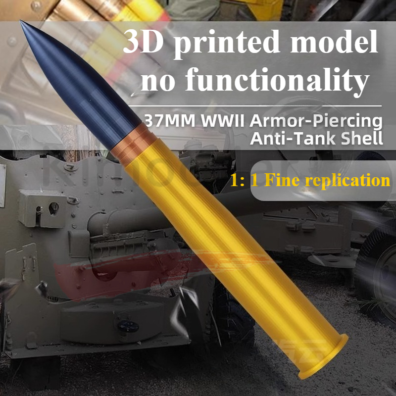 3D 프린팅 제2차 세계 대전 37mm 모델 정적 수동 - 3D Printing Industrial 리뷰 및 가격