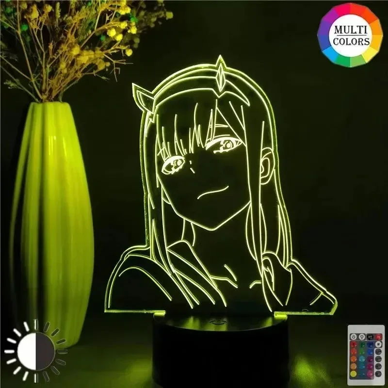 애니메이션 야간 조명 액션 피규어, 3D LED 색상  - 3D Printing Figure 리뷰 및 가격