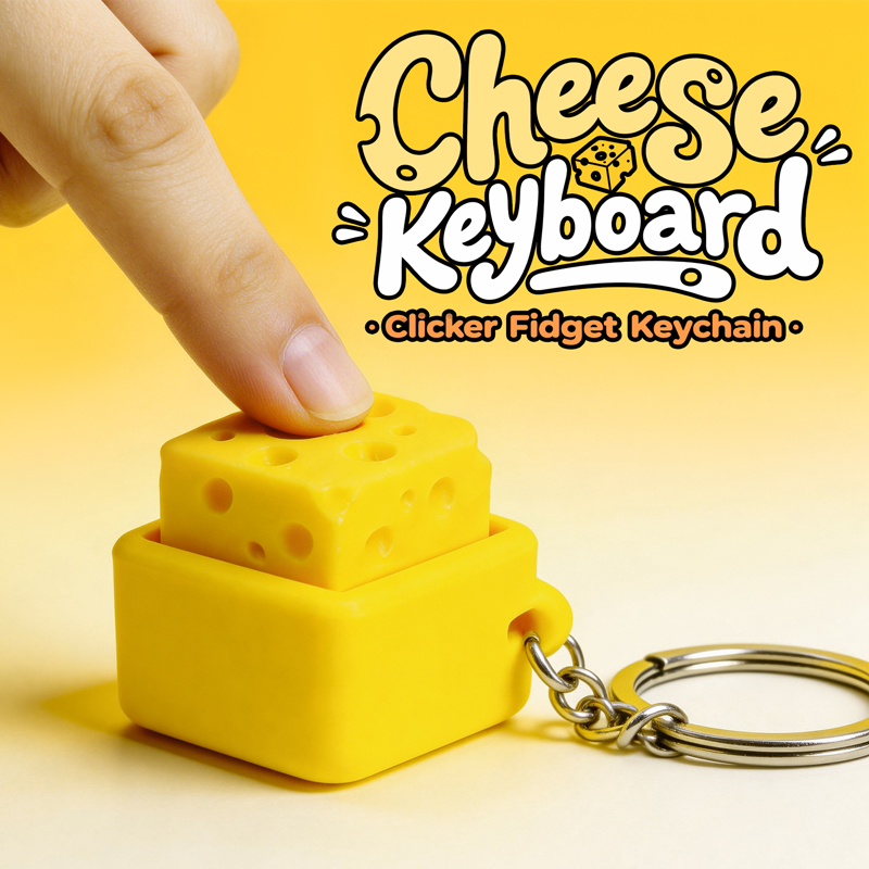 3D 프린팅된 피젯 클리커 키체인 미니 휴대용 귀여운  - 3D Printing Keychain 리뷰 및 가격