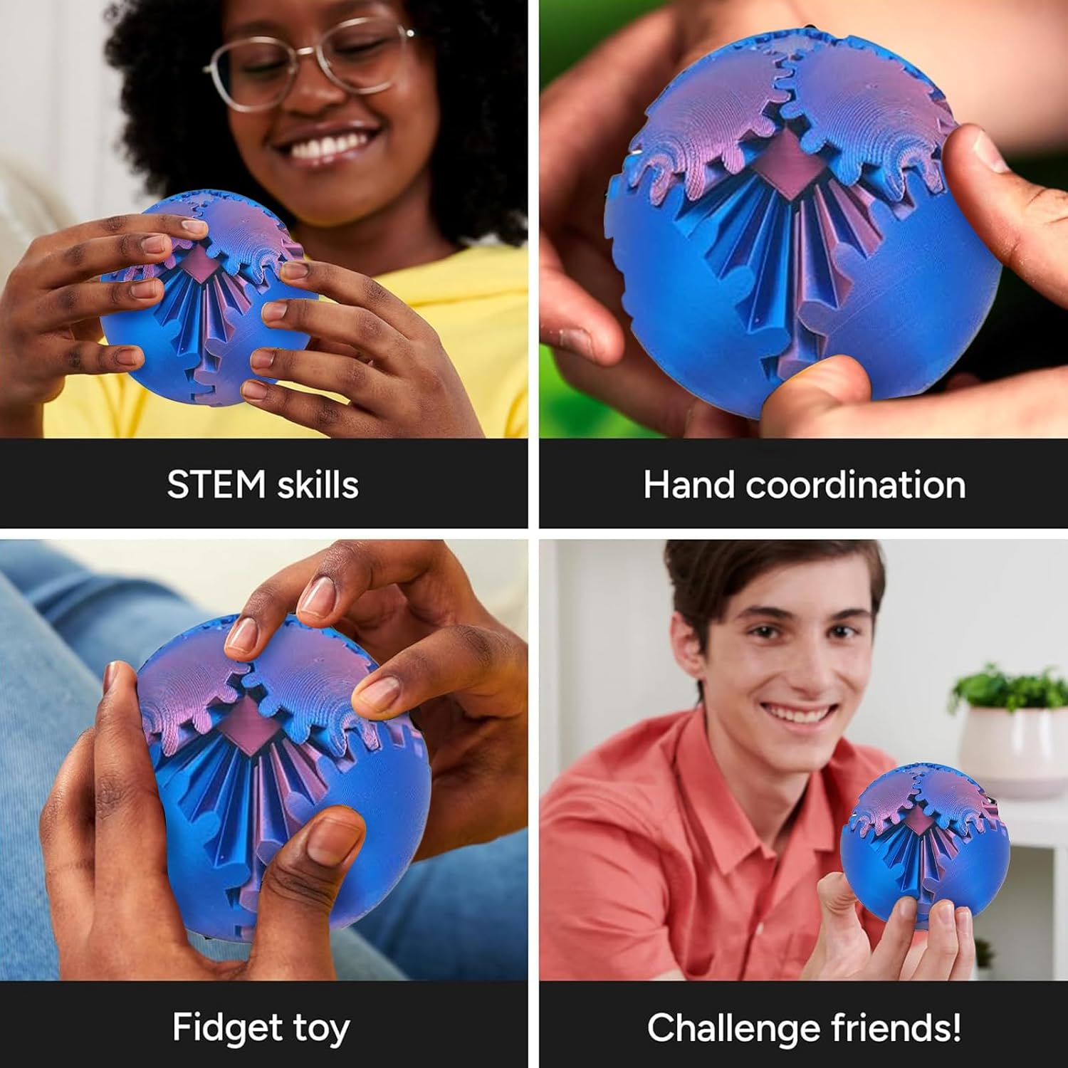 기어 볼 3D 인쇄 Fidget 장난감 스핀 볼 또는  - 3D Printing Table 리뷰 및 가격