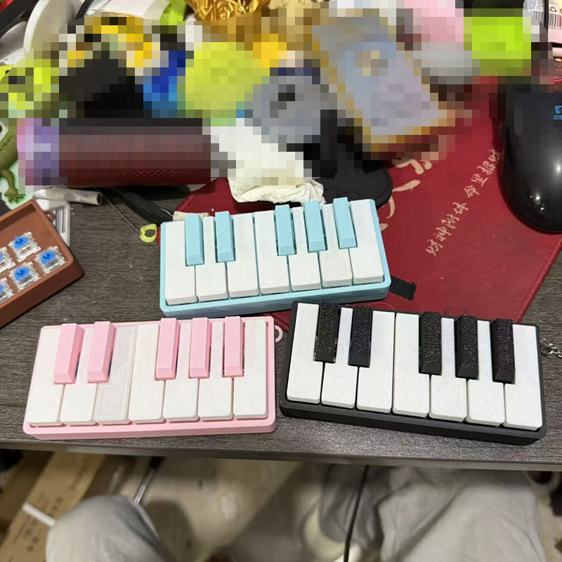 3D 프린팅 피아노 스트레스 클리커 키체인, 참신한 1 - 3D Printing Keychain 리뷰 및 가격