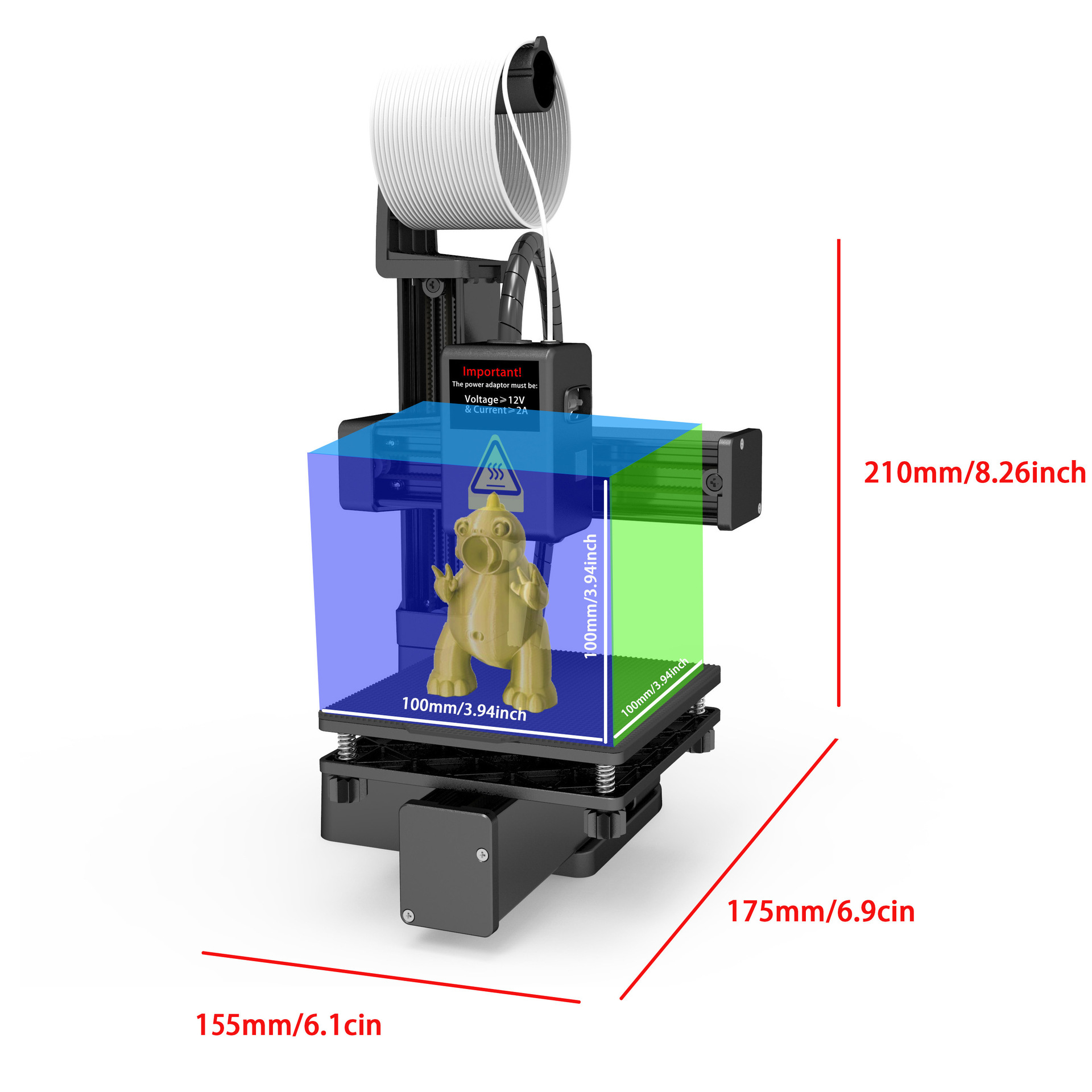 K10 입문용 3D 프린터 미니 데스크탑 프린팅 머신  - 3D Printing Design Software 리뷰 및 가격