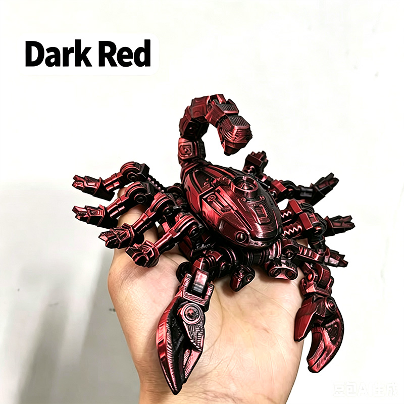 3D 프린팅된 기계식 전갈 액션 피규어, 완전 관절형  - 3D Printing Figure 리뷰 및 가격