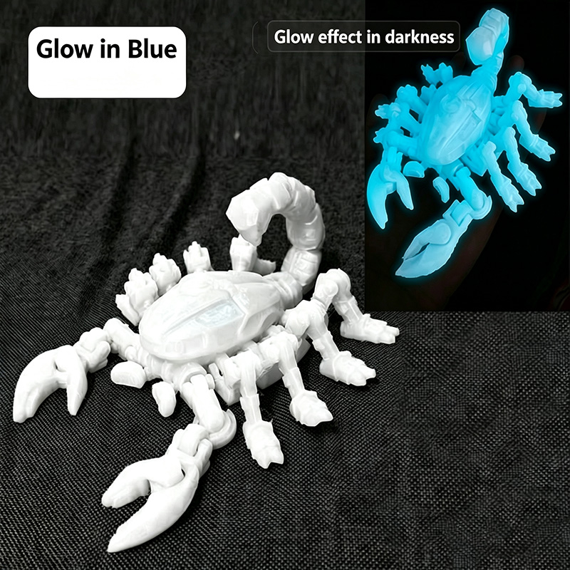 3D 프린팅된 기계식 전갈 액션 피규어, 완전 관절형  - 3D Printing Figure 리뷰 및 가격