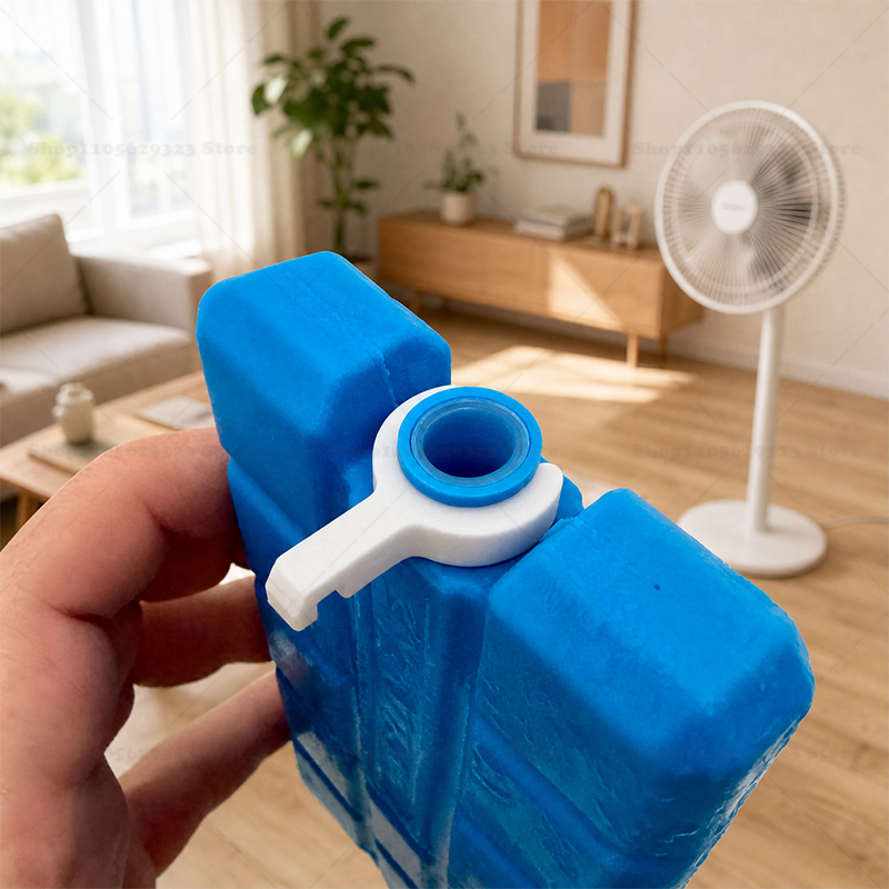 3D 프린팅된 범용 팬 아이스팩 홀더 및 클립, 재사용 - 3D Printing Abs 리뷰 및 가격