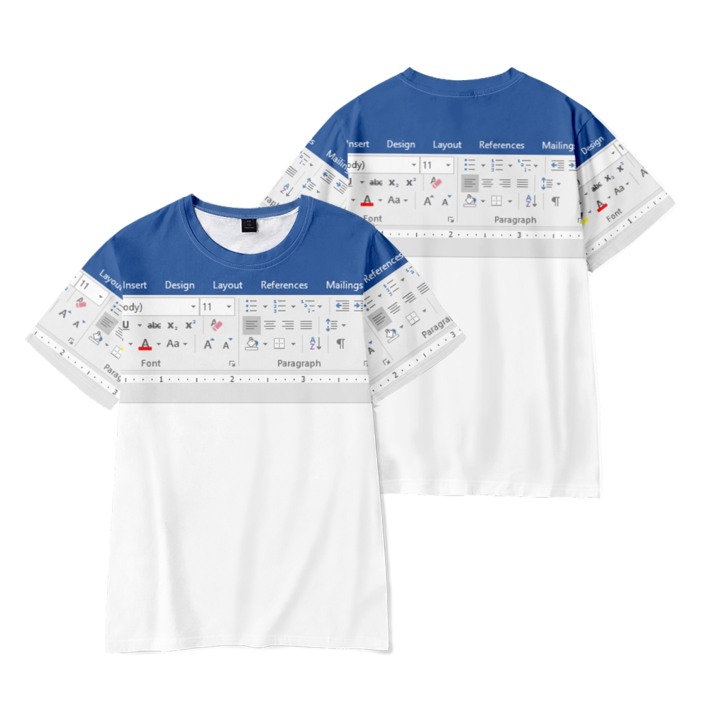 남성과 여성을위한 3D 캐주얼 Excel 티셔츠 스프레 - 3D Printing Design Software 리뷰 및 가격