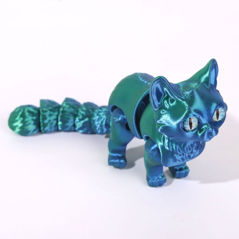 빅 아이즈 3D 프린팅 고양이 모델 사실적인 디자인 창 - 3D Printing Figure 리뷰 및 가격