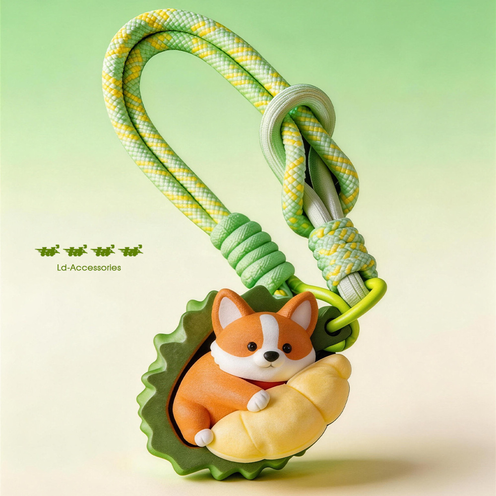 3D 프린팅 시뮬레이션 두리안 코기 귀여운 프레스 피젯 - 3D Printing Keychain 리뷰 및 가격