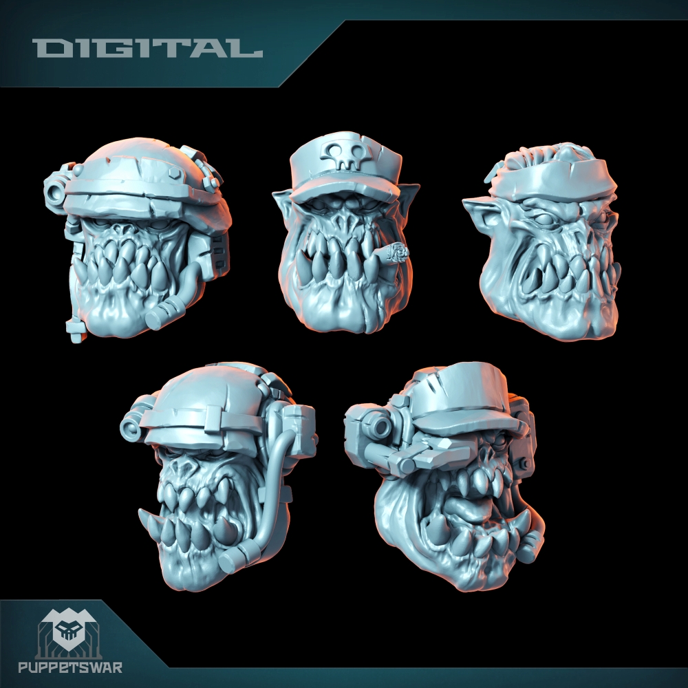 Orc Ultimate Badasses Squad, 녹 - 3D Printing Figure 리뷰 및 가격