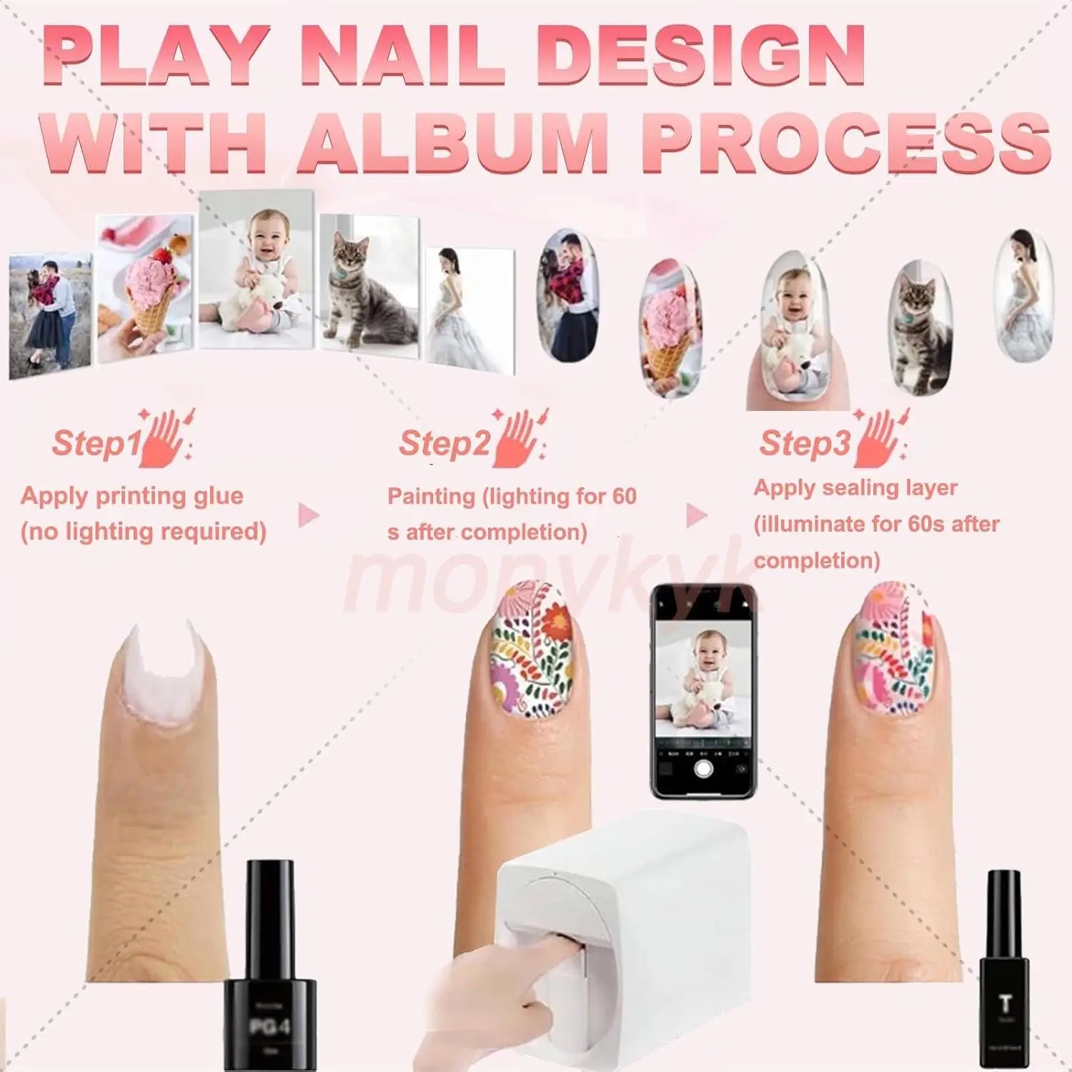 O2nails 네일 프린터 기계 키트-3D 네일 아트  - 3D Printing Design Software 리뷰 및 가격