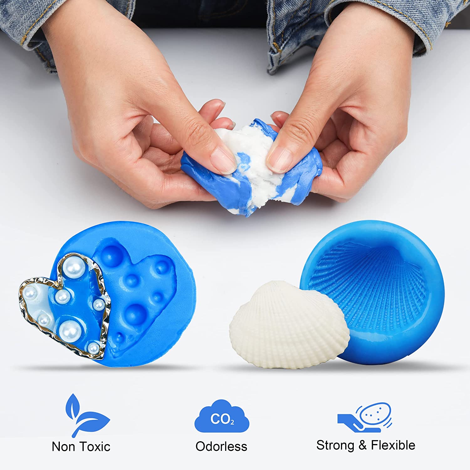 수지 주조용 실리콘 몰드 제작 키트 간편한 믹스 1:1 - 3D Printing Ptc 리뷰 및 가격
