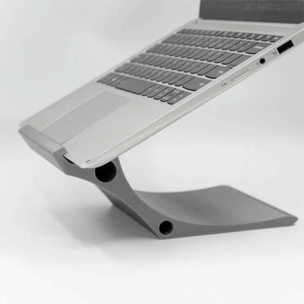 새로운 휴대용 노트북 거치대, 각도 조절 가능한 3D  - 3D Printing Laptop Stand 리뷰 및 가격