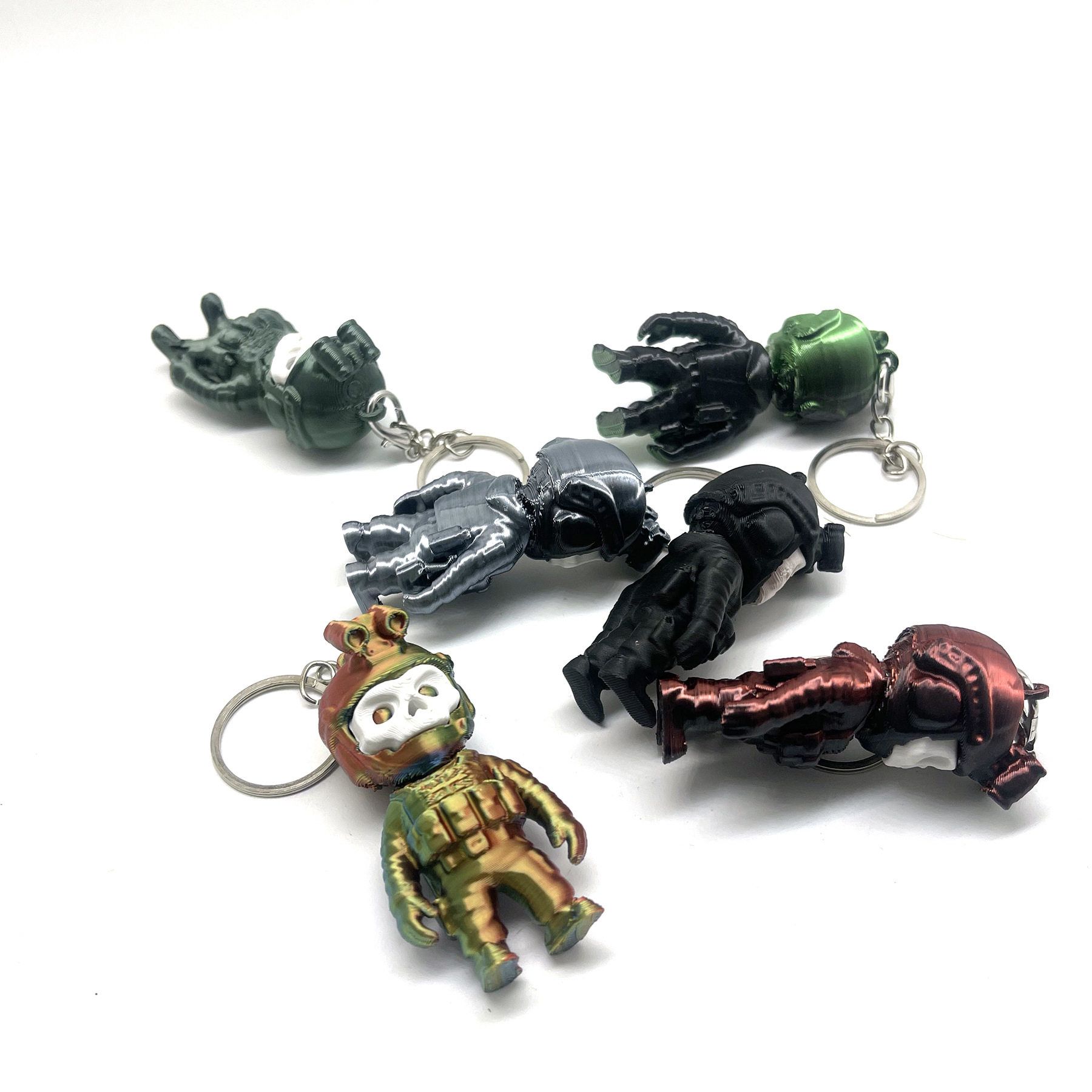 2026 귀여운 유령 전사 호출 키체인 O자형 버클 3 - 3D Printing Keychain 리뷰 및 가격