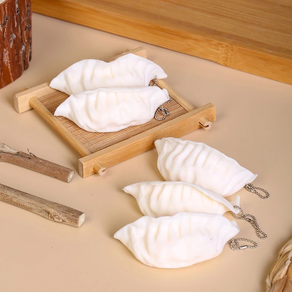 미니 시뮬레이션 음식 만두 열쇠고리 스트레스 해소 3D - 3D Printing Keychain 리뷰 및 가격
