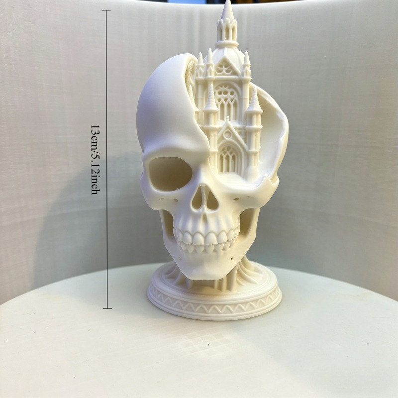 3D 프린팅된 대성당 해골 릴리프, 고딕풍 데스크탑 조 - 3D Printing Cafe 리뷰 및 가격
