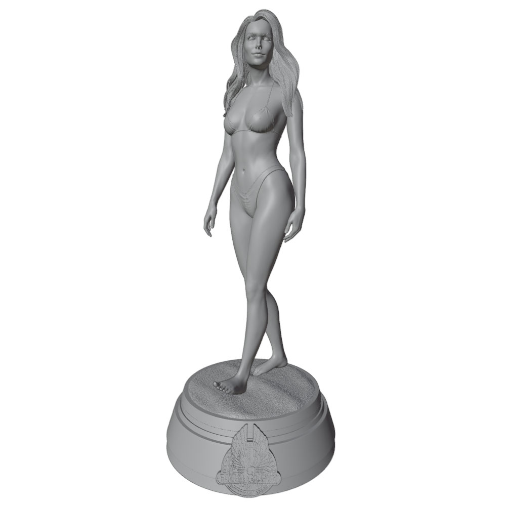 1/24 75mm 섹시한 소녀 수지 모델 키트 GK 미 - 3D Printing Ultem 리뷰 및 가격