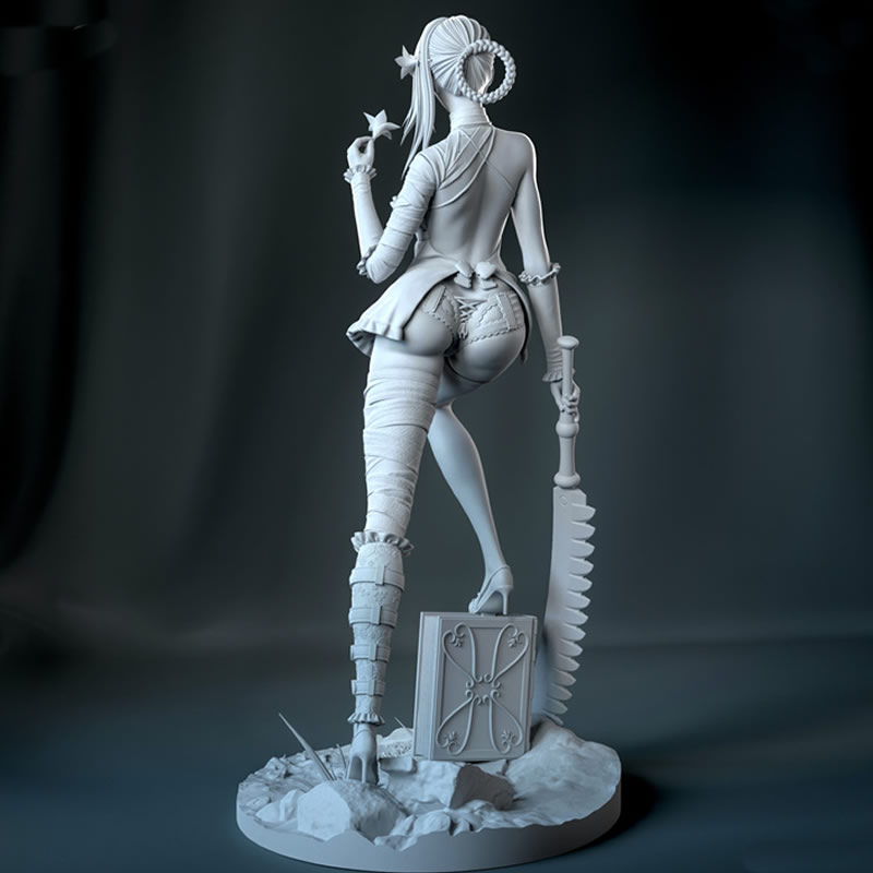 게임 캐릭터 6004 케인 3D 프린트 모델, 미조립  - 3D Printing Abs 리뷰 및 가격