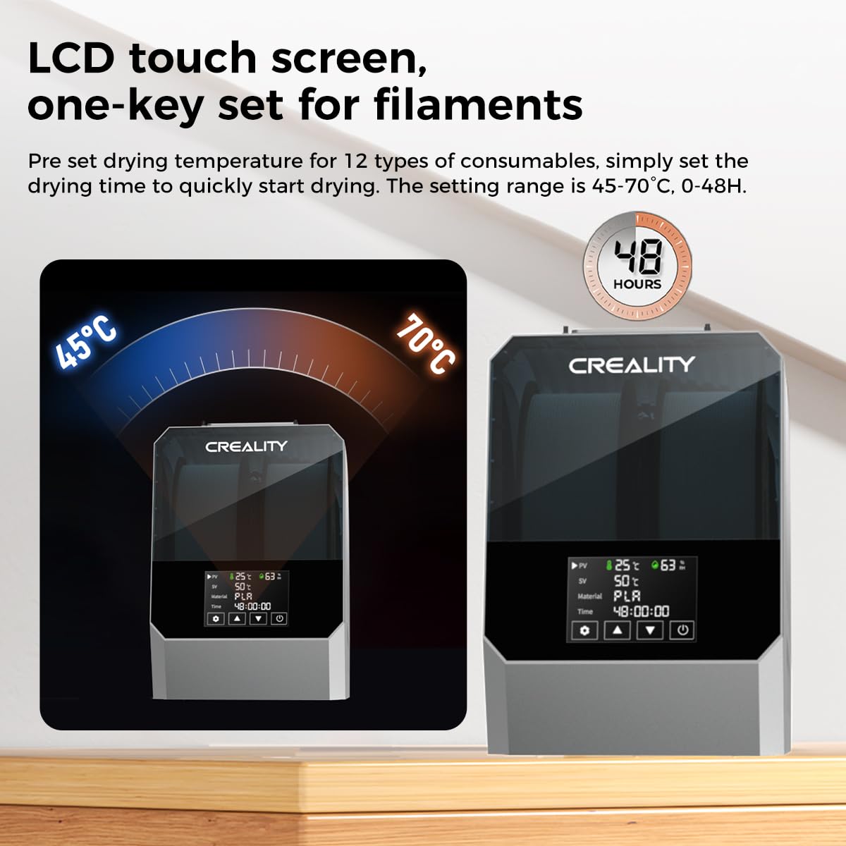CREALITY 공식 스페이스 파이 필라멘트 건조기 3 - 3D Printing Ptc 리뷰 및 가격