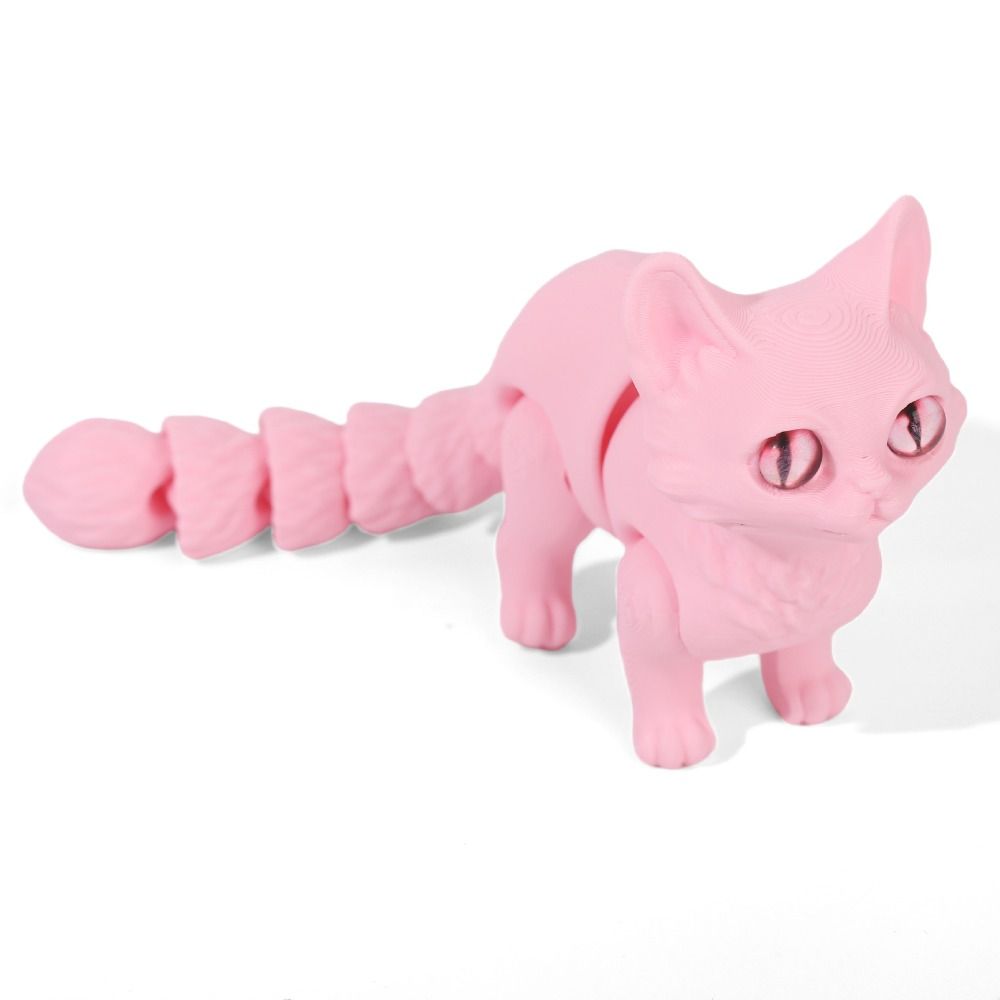 빅 아이즈 3D 프린팅 고양이 모형 플라스틱 소재 사실 - 3D Printing Figure 리뷰 및 가격