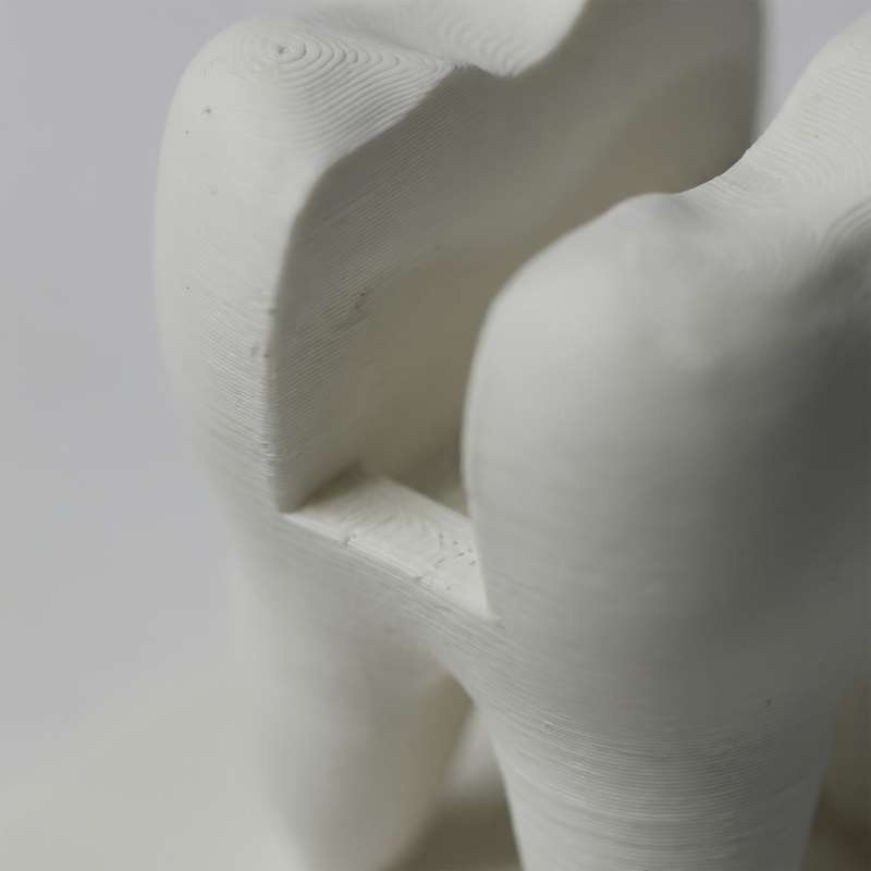 3D 프린팅된 치아 모양 명함 홀더 치과 진료소 접수  - 3D Printing Table 리뷰 및 가격