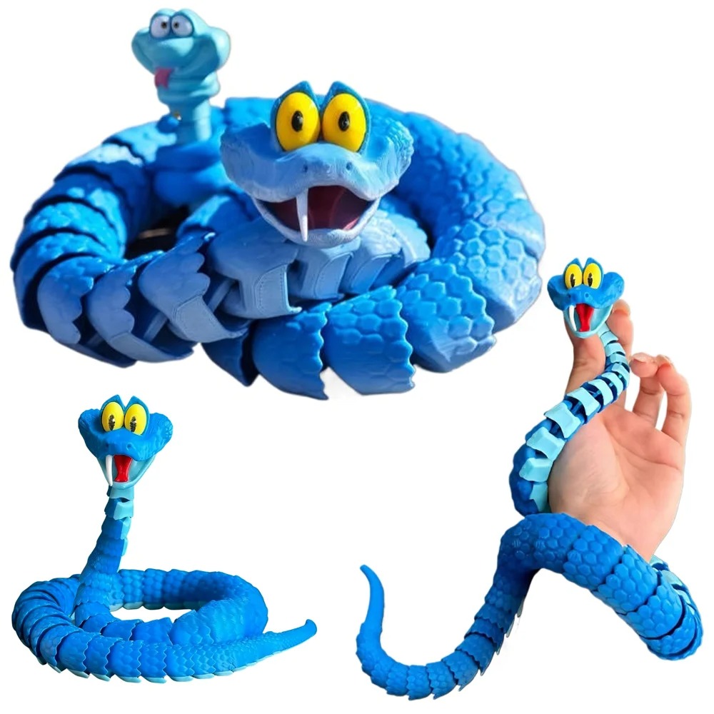 Zootopia 3D 인쇄된 가레스 뱀 관절 시뮬레이션 - 3D Printing Figure 리뷰 및 가격