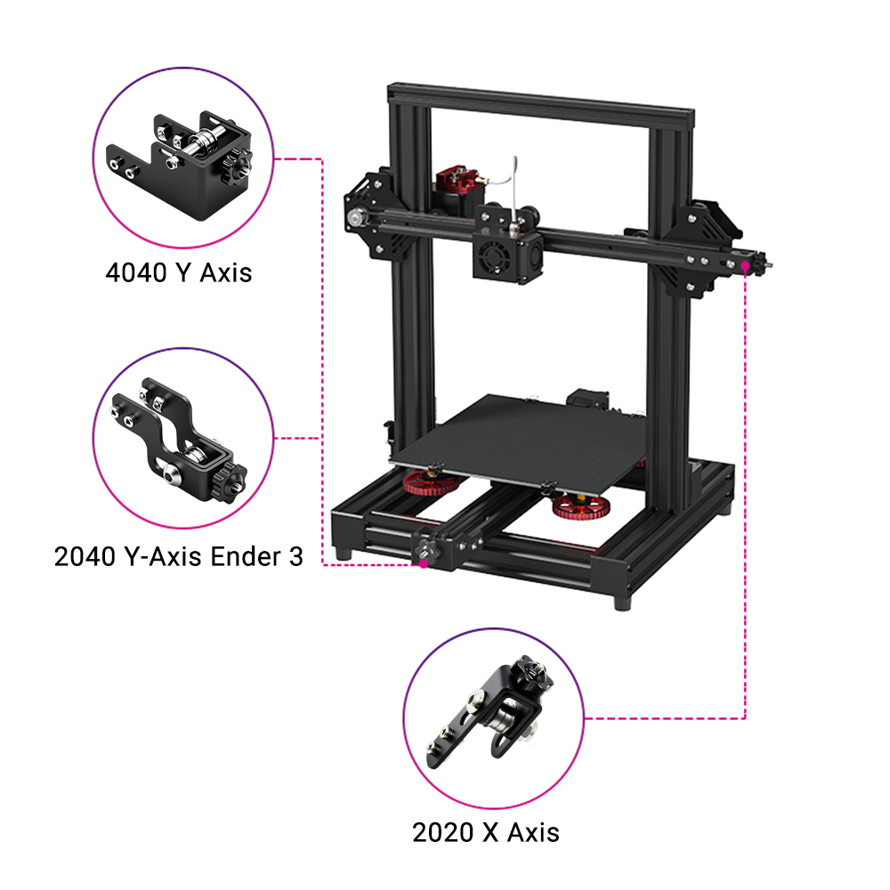 3D 프린터 부품 벨트 텐셔너 (엔더3 CR10 시리즈 - 3D Printing X Axis 리뷰 및 가격